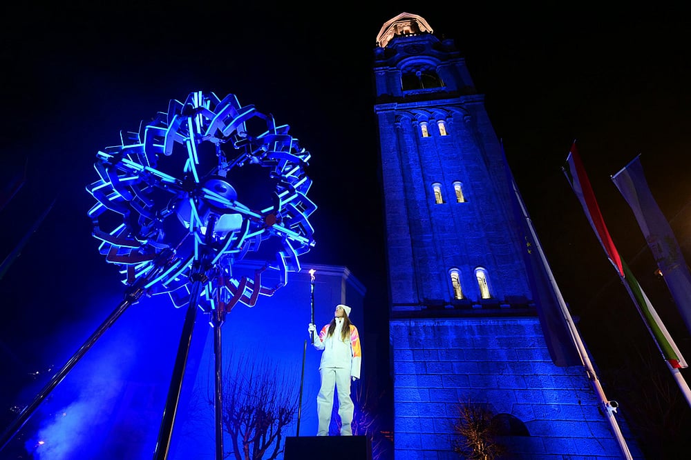 Milan Cortina Olympics Opening Ceremony photos-Italian skier Sofia Goggia