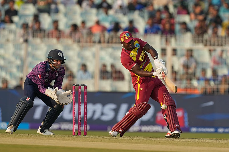 Scotland vs West Indies T20 World Cup cricket photos-Rovman Powell