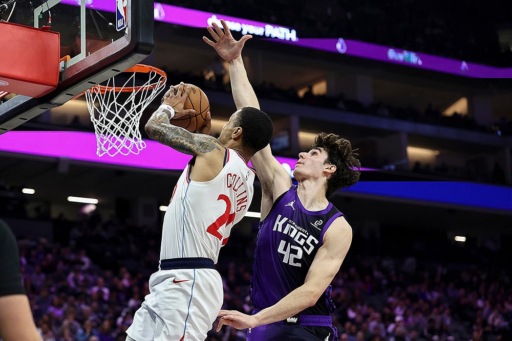 Sacramento Kings vs Los Angeles Clippers NBA basketball game-John Collins