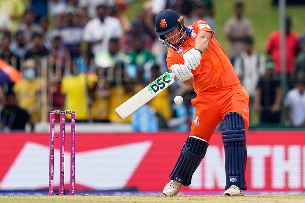 Netherlands vs Pakistan T20 World Cup cricket photos-Michael Levitt
