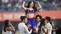 ICC T20 World Cup 2026 Opening Ceremony Highlights: Badshah And Nora Fatehi Light Up Mumbai Ahead Of India Vs USA (AP Photo/Rafiq Maqbool) : Nora Fatehi performs during the opening ceremony before the T20 World Cup cricket match between India and the United States in Mumbai, India, Saturday, Feb. 7, 2026