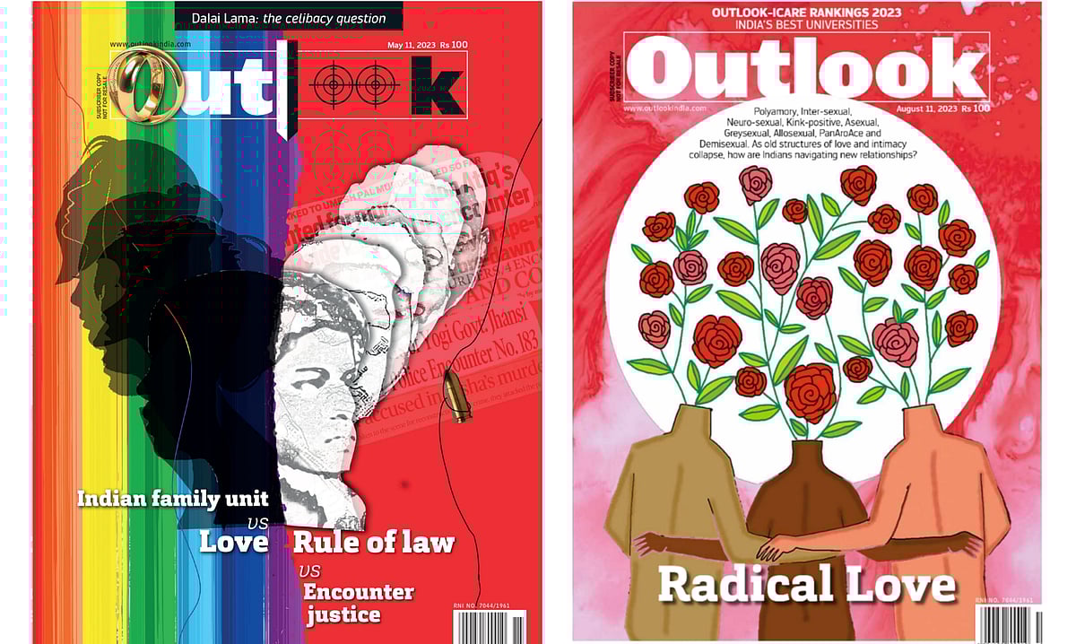 Outlook Magazine  : Over the past decade, younger generations have pushed boundaries, with inter-caste and inter-faith unions rising, as per surveys from the National Family Health Survey, reflecting a shift toward choice-based partnerships.