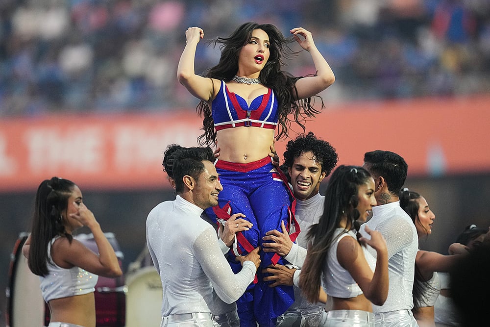 India vs USA  T20 World Cup cricket photos-Nora Fatehi