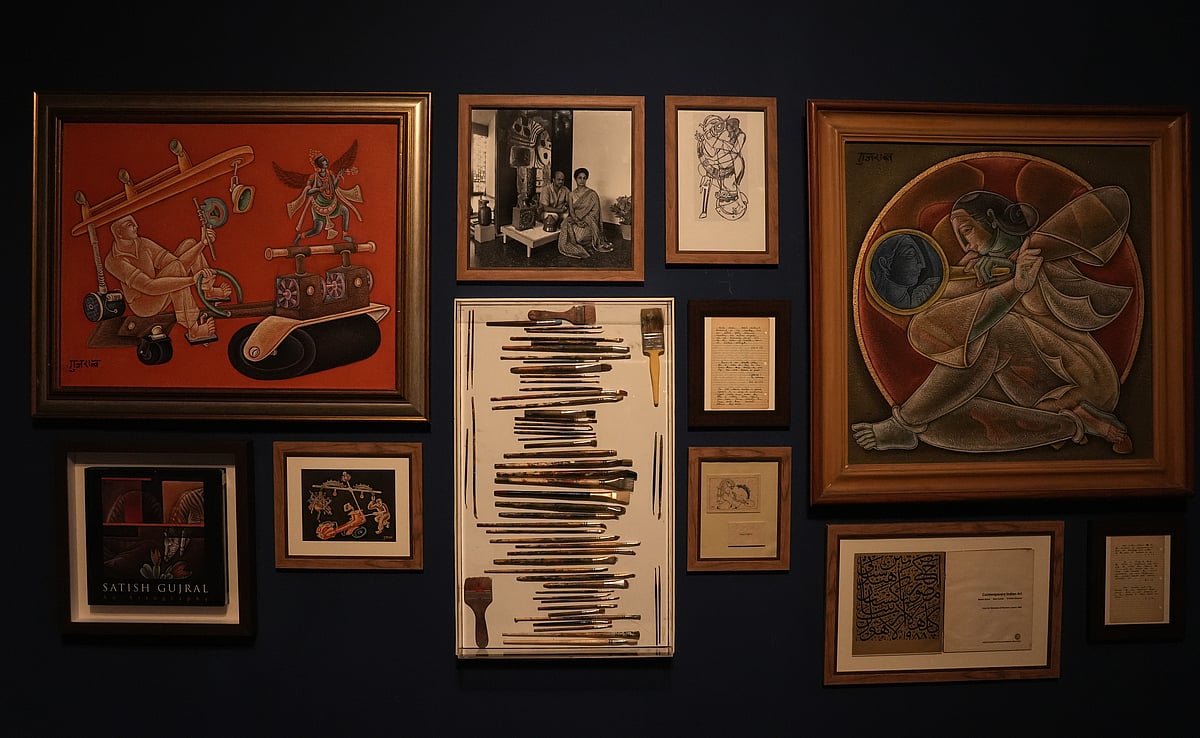 Inside Satish Gujral’s Centenary Show