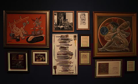 Inside Satish Gujral’s Centenary Show