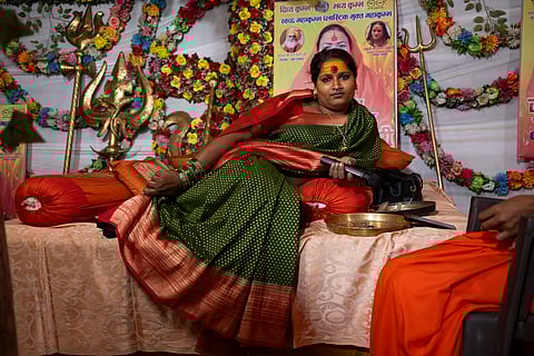 Kinnar Akhada at Mahakumbh