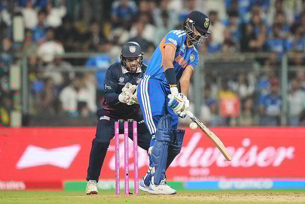 India vs USA  T20 World Cup cricket photos-Axar Patel