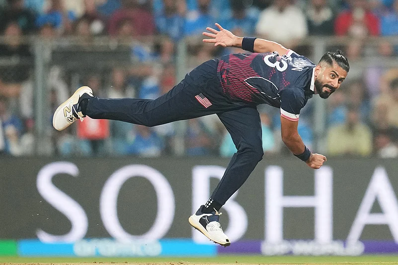 India vs USA T20 World Cup cricket photos-Ali Khan