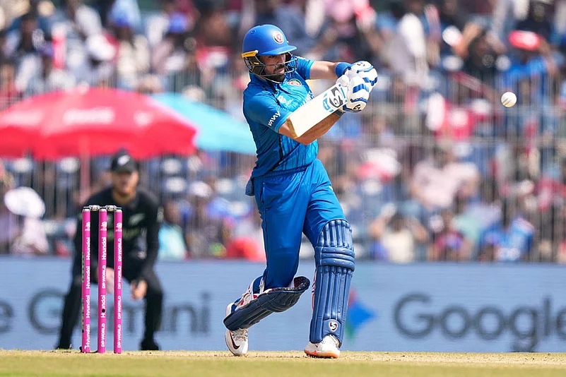 T20 WCup Cricket Afghanistan vs New Zealand Ibrahim Zardan