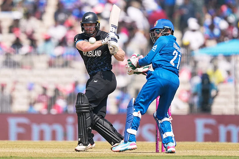 Afghanistan vs New Zealand T20 WCup Cricket Glenn Phillips