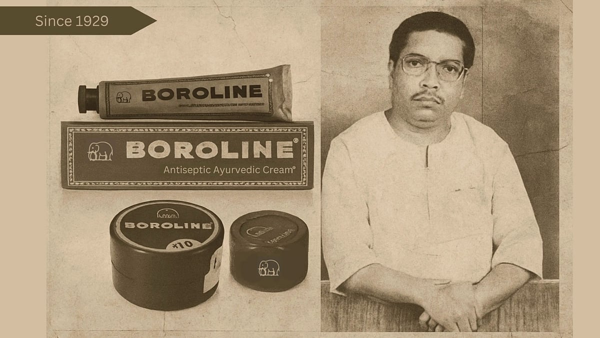 Gour Mohon Dutta in A Old Ad
