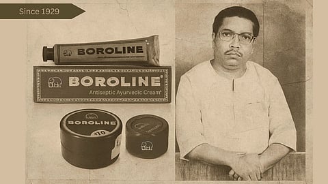 Gour Mohon Dutta in A Old Ad