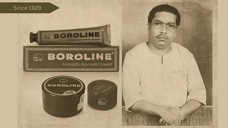 Gour Mohon Dutta in A Old Ad