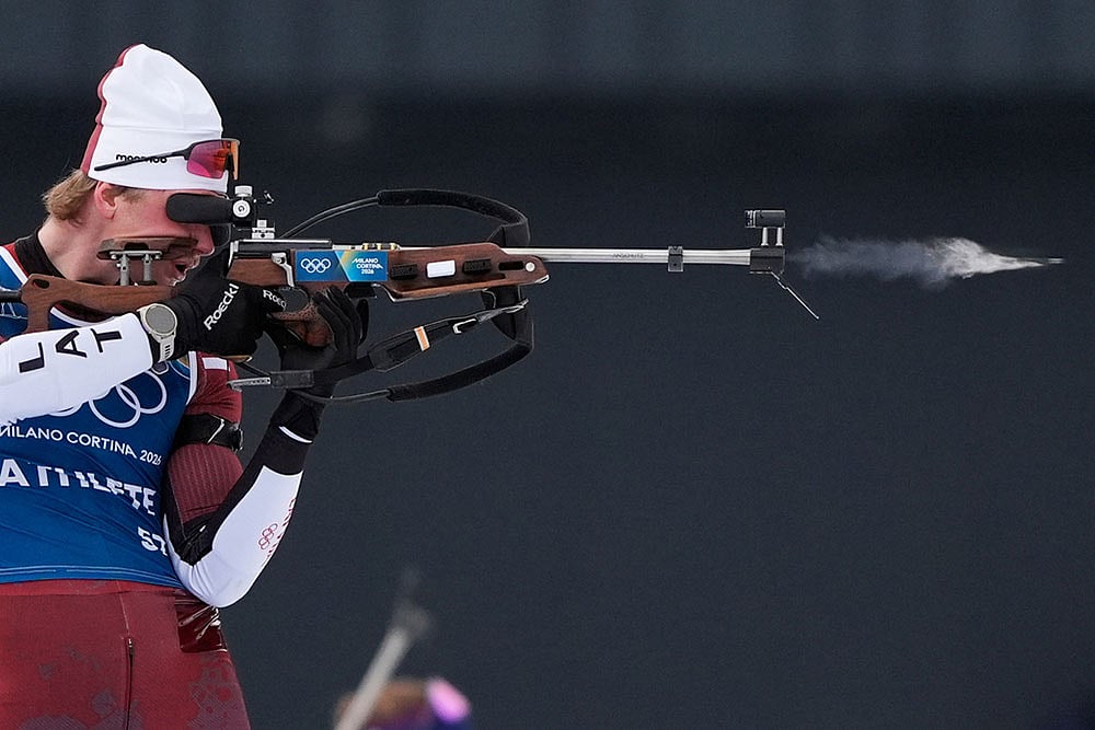 Milan Cortina Olympics Biathlon Renars Birkentals