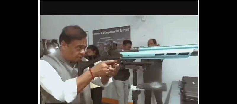 BJP Assam video controversy, point-blank shot video, Himanta Biswa Sarma video