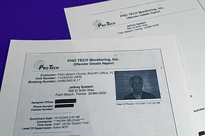 AP : A document that was included in the U.S. Department of Justice release of the Jeffrey Epstein files, photographed Thursday, Feb. 5, 2026, shows a 2008 monitoring for Epstein