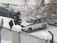 Four Indian Students Injured In Knife Attack At Russian University Dormitory X : Screengrab from a video