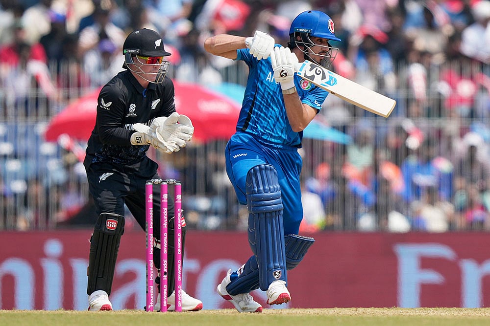 AFG vs NZ T20 WCup Cricket Sediqullah Atal