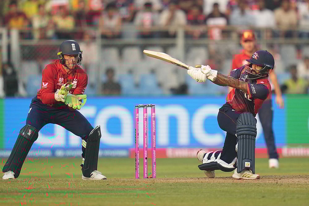 T20 WCup Cricket England vs Nepal Dipendra Singh