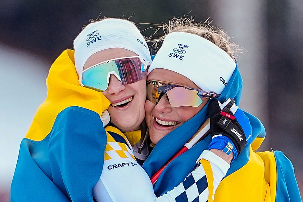 Milan Cortina Olympics Cross Country Frida Karlsson, Ebba Andersson