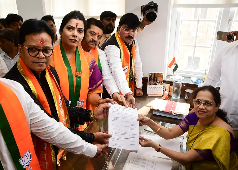 Tawde’s political career has been rooted more in municipal administration than mass politics. Known within the party as a disciplined organisational leader, she rose steadily through the BJP’s local and civic ranks. - PTI