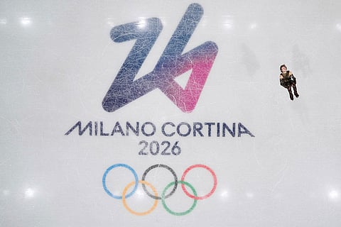Ilia Malinin of the United States competes during the figure skating men's team event at the 2026 Winter Olympics, in Milan, Italy.