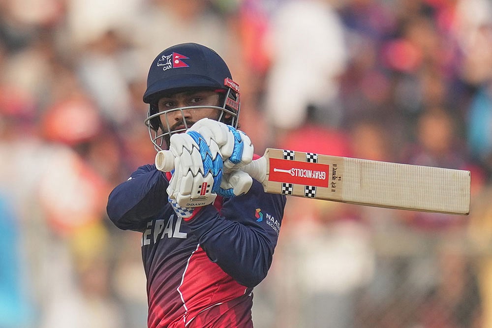 England vs Nepal T20 WCup Cricket Kushal Bhurtel