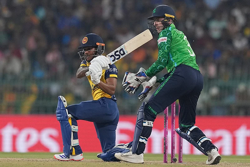 Sri Lanka vs Ireland T20 World Cup Cricket-Pathum Nissanka