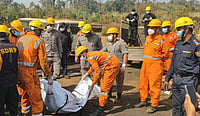 PTI : Search and rescue operation underway after an explosion at an illegal coal mine, at Thangsku area in East Jaintia Hills district, Meghalaya, Saturday, Feb. 7, 2026.