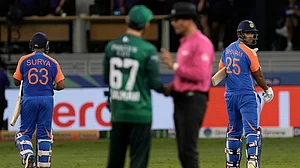 AP : India and Pakistan did not shake hands in their three face-offs during the Asia Cup T20 in 2025.