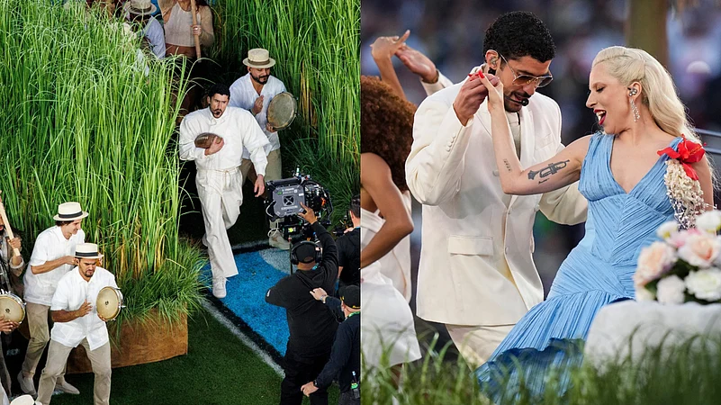 Bad Bunny and Lady Gaga