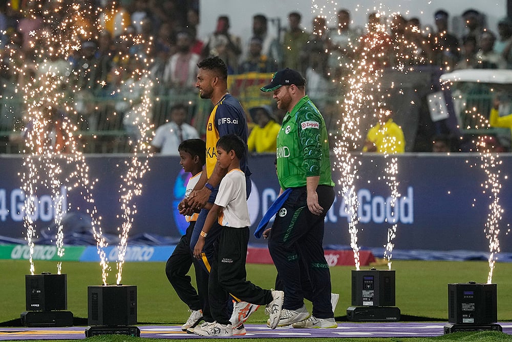 Sri Lanka vs Ireland T20 World Cup Cricket-Dasun Shanaka