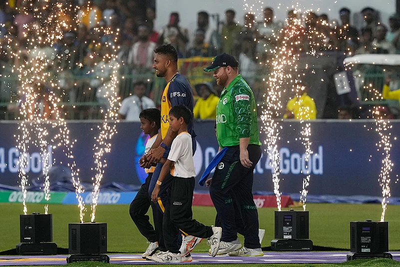 Sri Lanka vs Ireland T20 World Cup Cricket-Dasun Shanaka