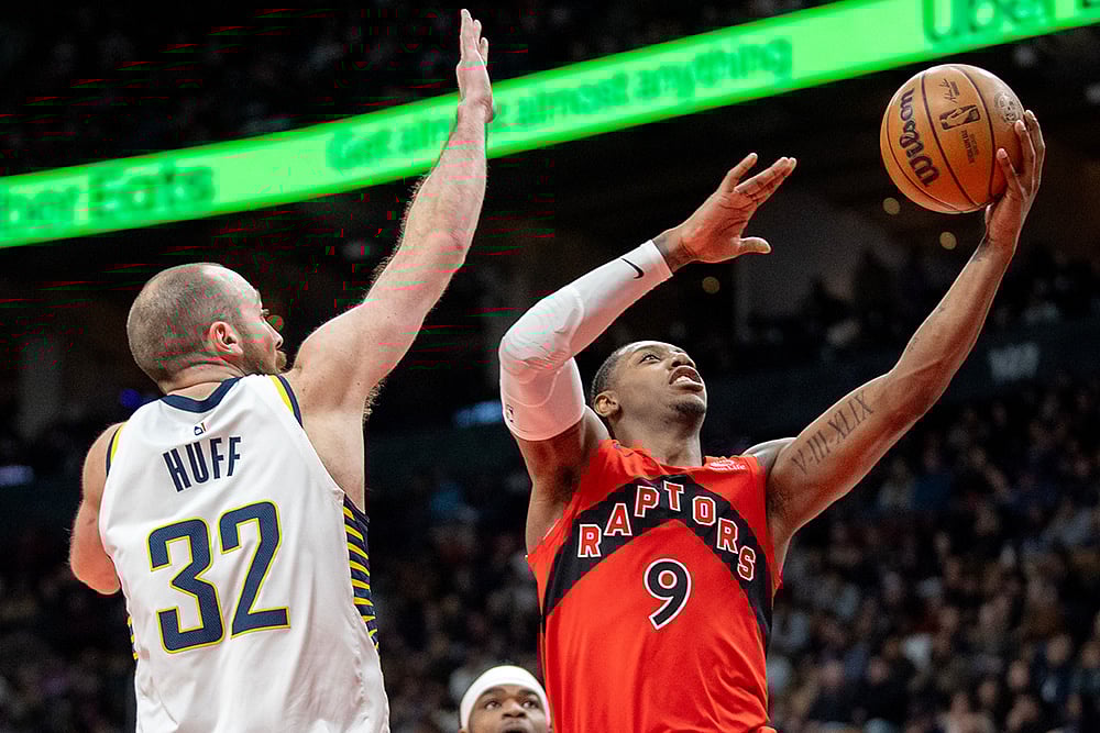 Toronto Raptors vs Indiana Pacers nba basketball game-RJ Barrett