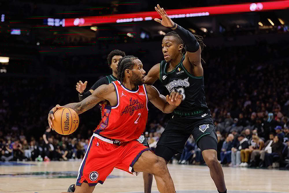Clippers vs Timberwolves NBA Basketball game-Ayo Dosunmu