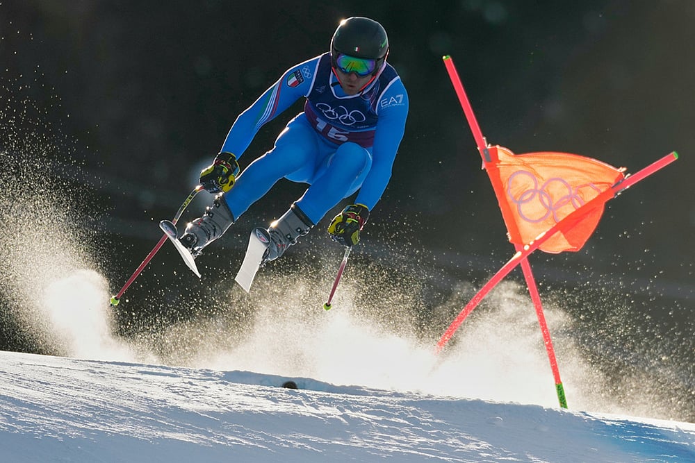 Milan Cortina Olympics Alpine Skiing Mattia Casse