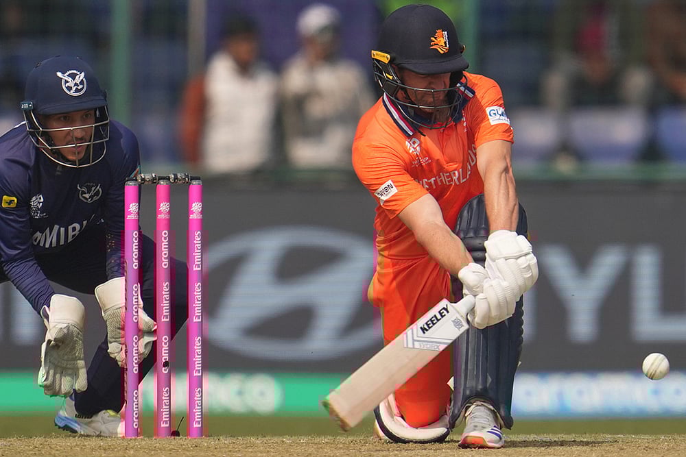 Namibia vs Netherlands T20 World Cup Cricket match-Colin Ackermann