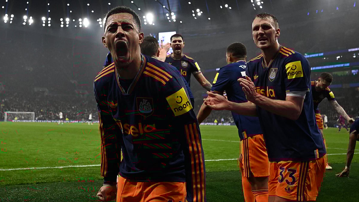 Jacob Ramsey celebrates his first Newcastle United goal - Opta 