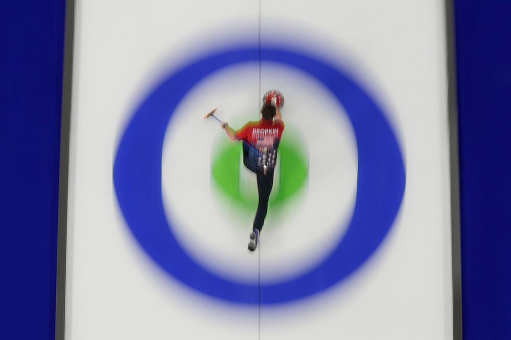 Milan Cortina Olympics Curling Korey Dropkin