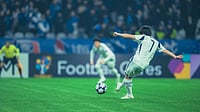 Photo: Machida Zelvia : Yuki Soma converts from the penalty spot during the Shanghai Shenhua FC vs Machida Zelvia clash in the AFC Champions League Elite.