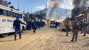 | Source: PTI : In response to the escalating law and order situation, the Manipur government ordered an immediate suspension of internet and mobile data services several districts.