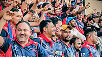 ICC T20 World Cup 2026: Nepal Fan Cleans Up Wankhede Stadium Stands, Picks Up Garbage After Match Ends - Watch ICC/X : Nepal fans filled up the stands of Wankhede Stadium during ICC T20 World Cup 2026 match against England.