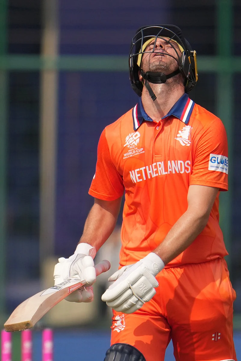Namibia vs Netherlands T20 World Cup Cricket match-Colin Ackermann