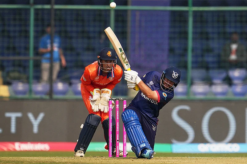 Namibia vs Netherlands T20 World Cup Cricket match-Nicol Loftie-Eaton