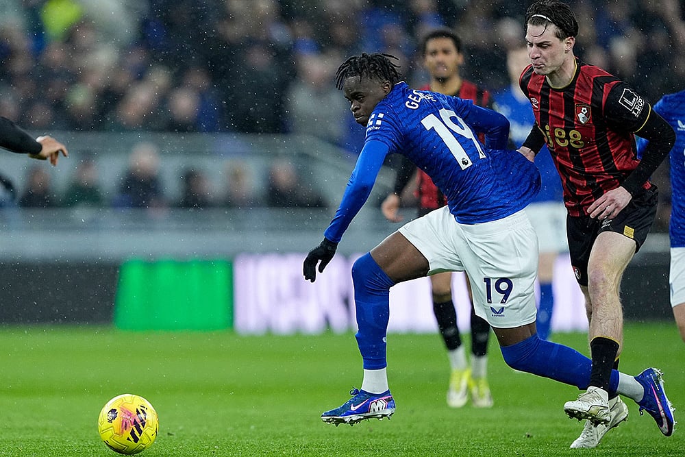 Everton Vs Bournemouth Premier league soccer match-Alex Scott