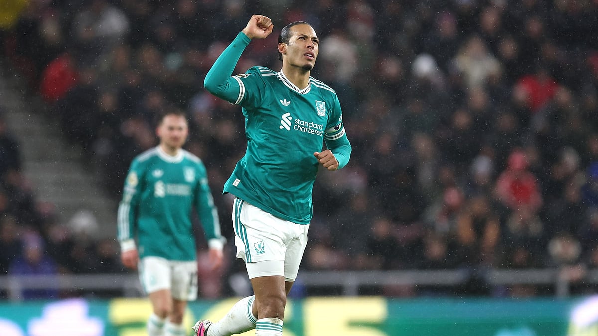 Liverpool's match-winner Virgil van Dijk - null