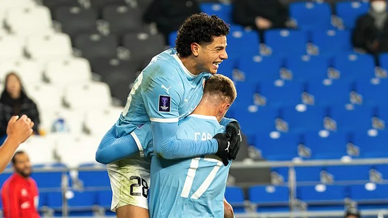 Ulsan Vs Melbourne City Highlights, AFC Champions League Elite: City players celebrating their win. - X/@MelbourneCity