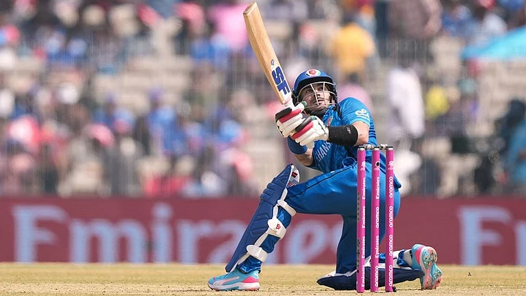 SA vs AFG LIVE Score: Follow South Africa vs Afghanistan T20 World Cup 2026 match happening in Ahmedabad on Wednesday. - | Photo: AP/Mahesh Kumar A.