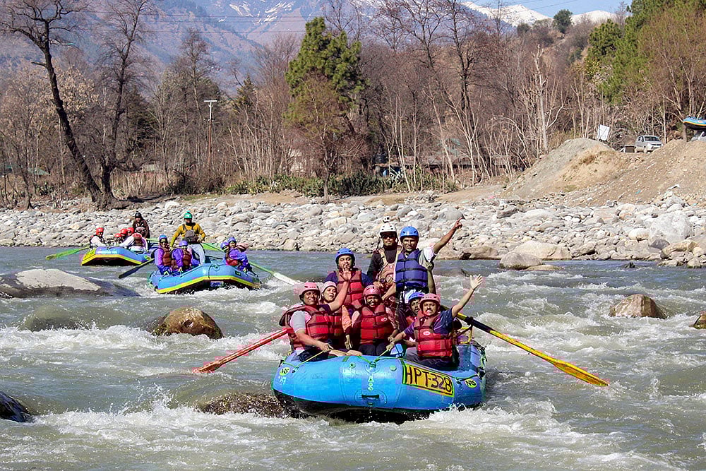 River rafting in Beas river