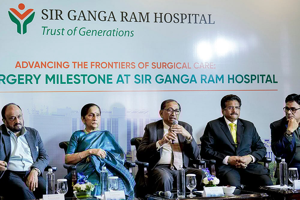 Doctors press conference in Delhi